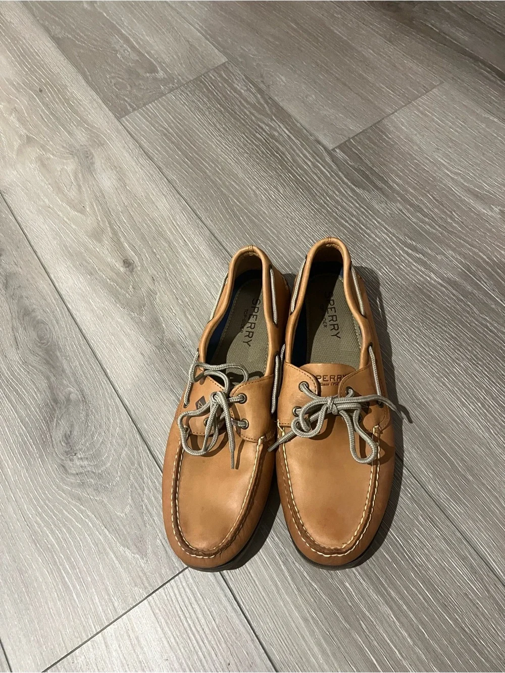 Sperry Men’s Tan Leather Loafers